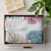 Het ontwerp van de Boho Bouquet reeks 16 Tissuepapier (Geschenk)