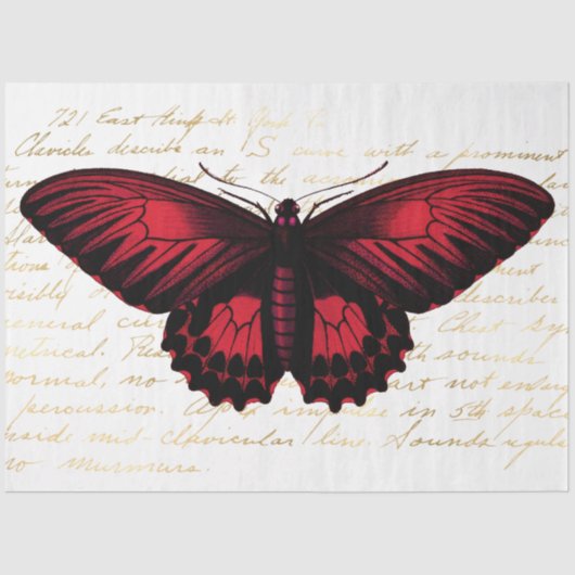 Het ontwerp van de Bouquet-reeks 139 Tissuepapier (Voorkant)