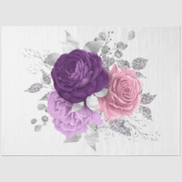 Het ontwerp van de Bouquet-reeks 153 Tissuepapier