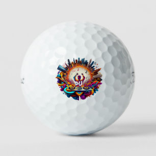 Het ontwerp van de City Symphony Golfballen