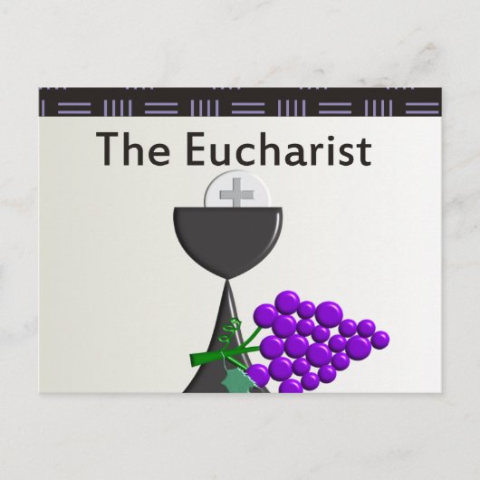 Het ontwerp van de Eucharistisch Chalice en de Gra Briefkaart (Voorkant)