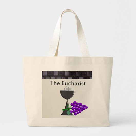 Het ontwerp van de Eucharistisch Chalice en de Gra Grote Tote Bag (Voorkant)