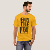 Het ontwerp van de Fed Bar-code beëindigen Shirt (Voorkant volledig)