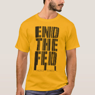 Het ontwerp van de Fed Bar-code beëindigen Shirt
