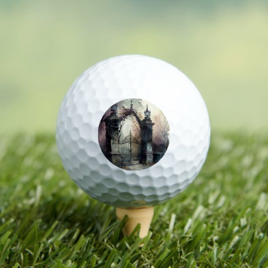 Het ontwerp van de Gate reeks van de kerkhof van d Golfballen (Insitu Shirt)