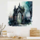 Het ontwerp van de Gate reeks van de kerkhof van d Poster (Keuken)