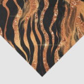 Het ontwerp van de Glitter Tiger Series #11 Tissuepapier (Detail)