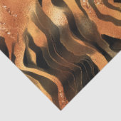 Het ontwerp van de Glitter Tiger Series #7 Tissuepapier (Detail)