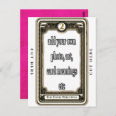 Het ontwerp van de High Priestess Tarot Kaart (Voorkant / Achterkant)