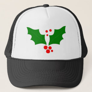 Het Ontwerp van de Hulst van Kerstmis Trucker Pet