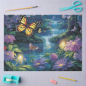 Het ontwerp van de mobiele vlinderserie 13 tissuepapier (Craft)