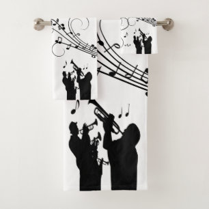 Het Ontwerp van de Muziek van de Sectie van de Bad Handdoek