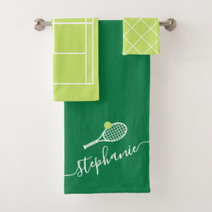 Het Ontwerp van de Speler van de Tennis Persoonlij Bad Handdoek