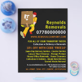 Het ontwerp van de verwijderingsdoos van het Man, Flyer (Enkel)