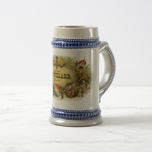 Het ontwerp van de Villard Habana-kaart Bierpul (Voorkant rechts)