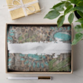 Het ontwerp van de Westerne reeks 10 Tissuepapier (Geschenk)