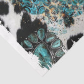 Het ontwerp van de Westerne reeks 19 Tissuepapier (Detail)