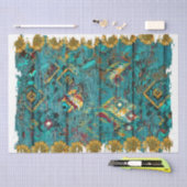 Het ontwerp van de Westerne reeks 27 Tissuepapier (Craft)