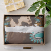 Het ontwerp van de Westerne reeks 30 Tissuepapier (Geschenk)