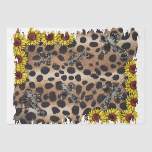 Het ontwerp van de Westerne reeks 31 Tissuepapier (Voorkant)