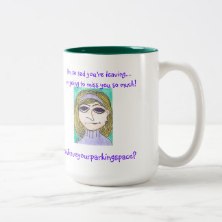 Het ontwerp van de Ziekenzussen van de Snooty Tweekleurige Koffiemok