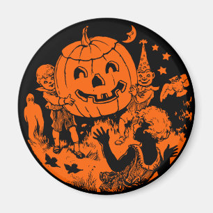 het Ontwerp van Halloween van jaren '20 - Magneet