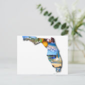 HET ONTWERP VAN HET AFBEELDING VAN FLORIDA BRIEFKAART (Staand voorkant)