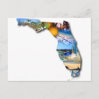 HET ONTWERP VAN HET AFBEELDING VAN FLORIDA BRIEFKAART