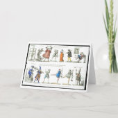 Het Ontwerp van het Kostuum van het ballet, Kaart (Voorkant)