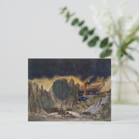 Het ontwerp van het landschap van Phedre, 1917 (kl Briefkaart (Staand voorkant)