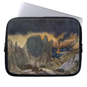 Het ontwerp van het landschap van Phedre, 1917 (kl Laptop Sleeve