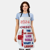 Het ontwerp van Lioness Schort (Gedragen)