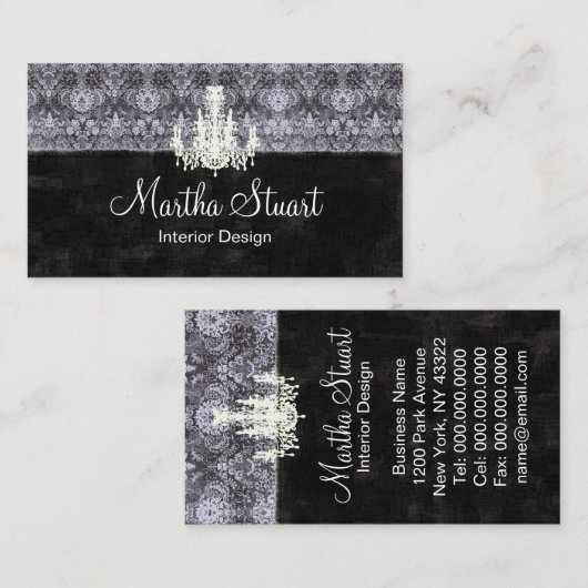 Het ontwerp ~ Visitekaartje (Voorkant / Achterkant)