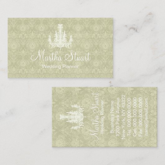 Het ontwerp ~ Visitekaartje (Voorkant / Achterkant)