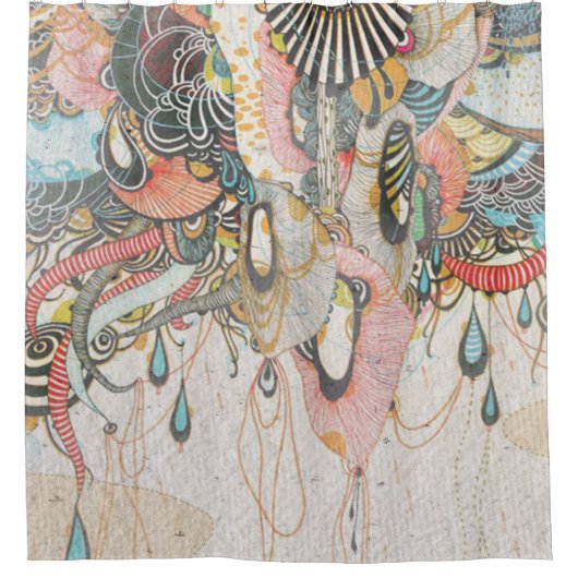 Het ontwerpen van de taal van het licht douchegordijn (Voorkant)