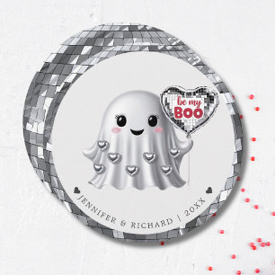 Het ontwerppatroon van Silver Ghost Valentijns Feestdagenkaart