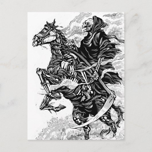 Het onverbiddelijke Briefkaart van BW van de (Voorkant)