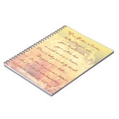 Het Onze Vader Notitieboek (Linkerzijde)