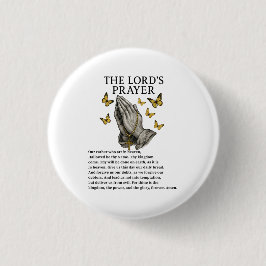 Het Onze Vader Ronde Button 3,2 Cm