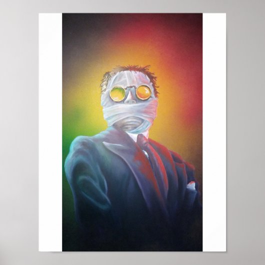 Het onzichtbare Man Poster (Voorkant)