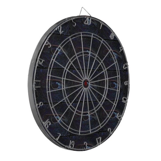 Het oog dartbord (Voorkant Links)