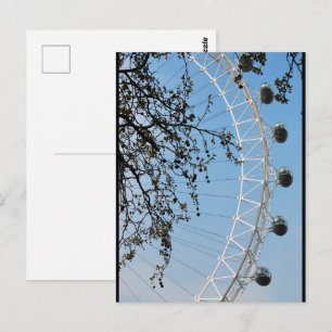 Het oog in de herfst briefkaart