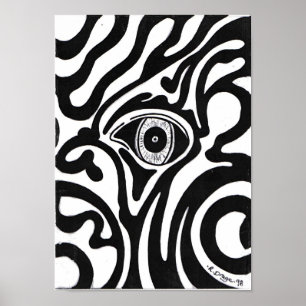 Het oog poster