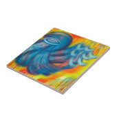 Het oog tegeltje (Zijkant)