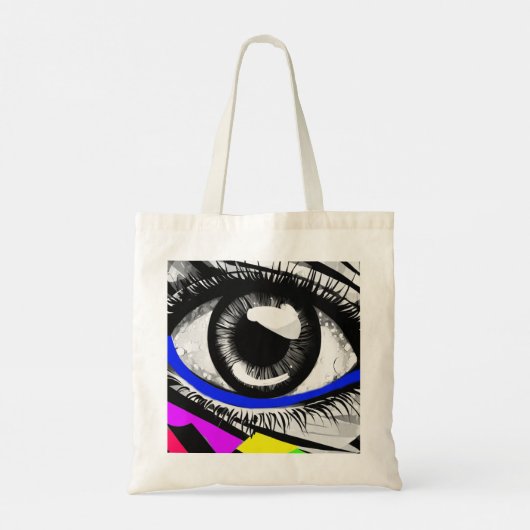 HET OOG TOTE BAG (Achterkant)