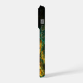 Het oog van de Abstracte kunst van de Oerwoud iPhone Hoesje (Linkerkant)