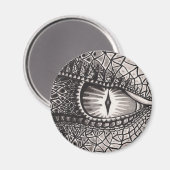 Het oog van de draak magneet (Voorkant / Achterkant)