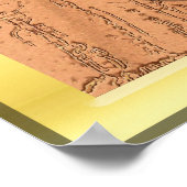 Het oog van de Druk van Horus Poster (Hoek)