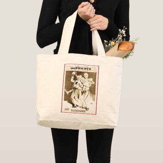 HET OOG VAN DE EVIL GROTE TOTE BAG (Voorkant (product))