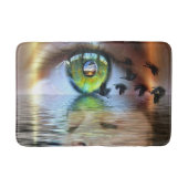Het oog van de houder badmat (Voorkant)
